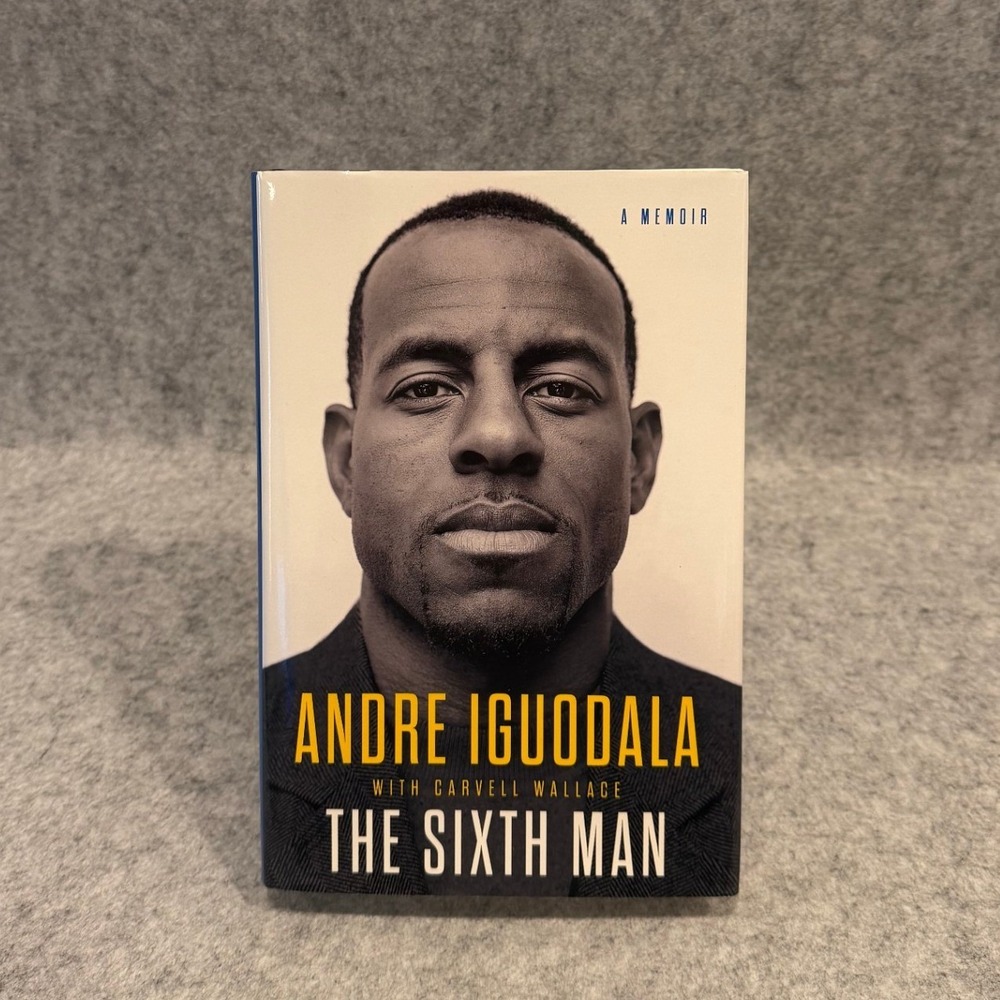 The Sixth Man by Andre Iguodala - Memoir - NBA - Hardcover -‎ Good